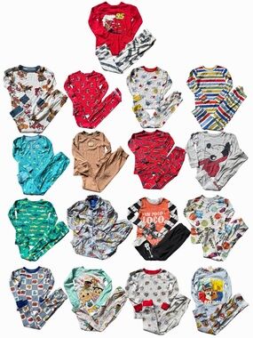 17 Pairs of Pajamas Size 5